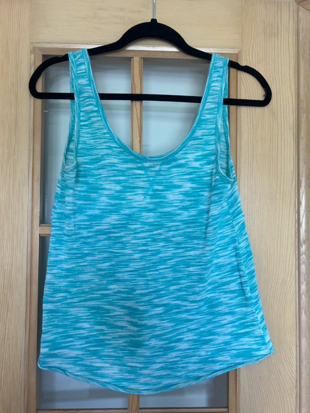 Roxy Blue Space Dye Tank Top Medium